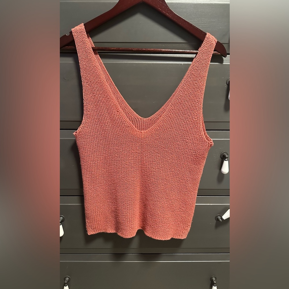 Gentle Fawn Coral Knit Tank Top